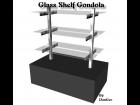 Glass Shelf Gondola