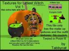 Halloween freebie - textures for Littlest Witch