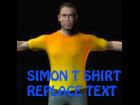 P7 simon replace for casual tshirt texture
