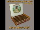 Victorian Era Cigar Box With Cigars