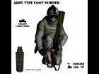Army Type Foot Powder