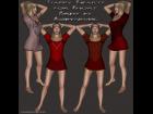 Happy Hearts for Robynsveil Short Dress for V4