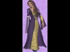 Blue-gold medieval style for PoTS Dress