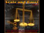 The gavel and scales