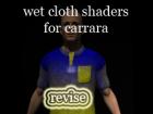 Wet Cloth Shaders for Carrara(revise)