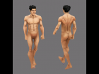 Male Ultra Low Poly Model with WalkCycle