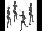Fencing Poses