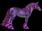 SM Fantasy Purple Tiger Horse