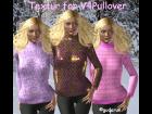 10new Textures for the free Winter Pullover for V4