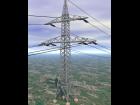 High voltage pylons