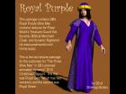 Royal Purple for PW Hat, Cloak, and Nightshirt