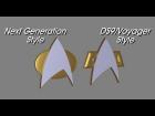 TNG and DS9/Voyager Badges for V4 and M4