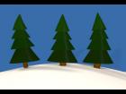 Toon trees add-on 3 for snowman