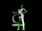 Green Lantern Uniform Texture for V3 Catsuit