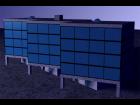 Office Building with Textures - LWO,DXF,OBJ