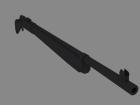 Lebel French WW2 Bolt Action Riffle low poly model