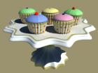 Cake Stand with Cupcakes