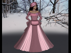Pink Texture for Snow Bride