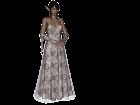 Fairy Gown-Floral Texture