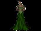 Abyssal Queen Texture-Green Floral