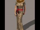 Dynamic Egyptian Dress for V4