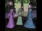 K4 Princess Dress-3 Texture Sets