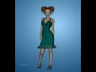 A4 Dress First Impressions for Poser by Samanthie