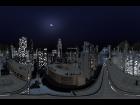 Dystopia Spherical background night image map