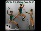Martial Arts Weapon Poses for V4