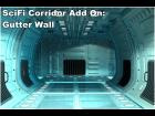 SciFi Corridor Constr. Set Add On: Gutter Wall