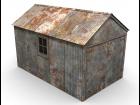Corrugated iron shed
