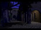 Italian street at night