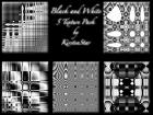 Black and White Texture Pack 02