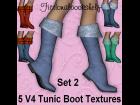Boot Textures For V4 Tunic Boots Set 2