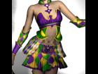 Harlequin for Enamore Mage V4 Outfit