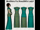 Mod / Retro For Rose2000's LadyV Dress