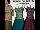 Summer Textures For Jan019s Little Dress