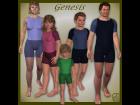 John Q Genesis & family (DAZ only)