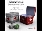 Emergency kit box