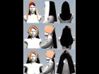 English Hood/Tudor Gable Headdress V4
