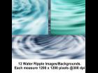 12 Water Ripple Images In Color And Grayscale
