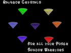 7 Rainbow Crystals
