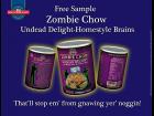 Zombie Chow-Canned Zombie food