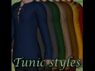Primitive Tunic Styles for DAZ Tunics