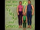 2nd-skin pant for DAZ's Mil 4's & Genesis-part 2