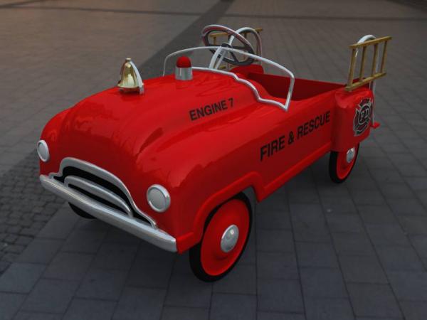 Pedal Car - Fire engine..