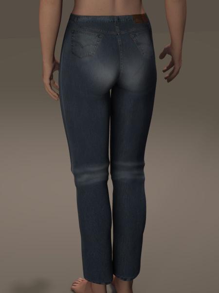Jeans Textures for DAZ V4 Bodysuit