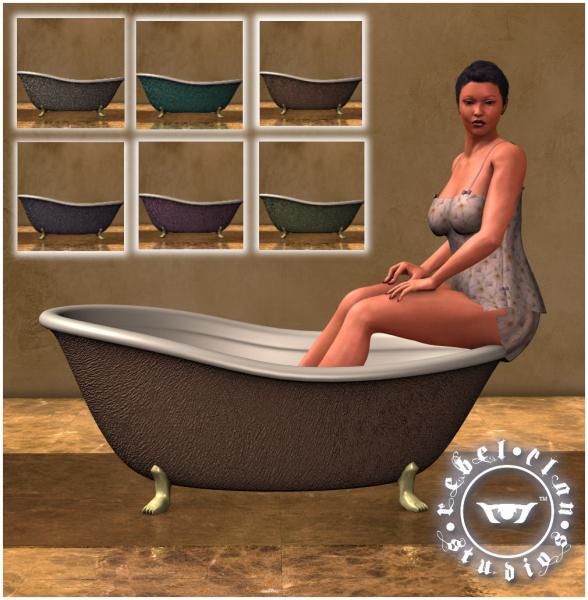 Victorian Era Inspired Bath tub