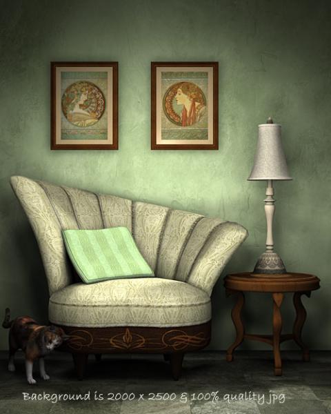 Room Background: Deco Classique #2