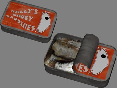 Sardines in a can - Open and Closed